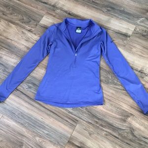 Nike half zip pullover, size small
